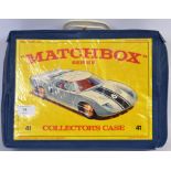 MATCHBOX; A vintage Matchbox Series Collectors Case complete with all four trays,