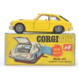 CORGI: An original vintage Corgi Toys 345 Competition Model MGC - GT diecast model,