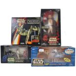 STAR WARS: A collection of 4x Star Wars action figure playsets to include;
