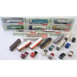 AMW 1:87: A collection of assorted 1:87 scale model diecast advertising lorries.