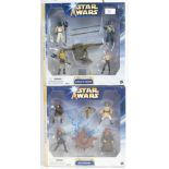 STAR WARS: Two Hasbro Star Wars action figure gift sets - both unused - Return Of The Jedi '