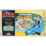 SUPER NINTENDO: An original retro Super Nintendo Super Mario Allstars boxed games console SNES