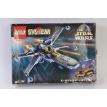 LEGO STAR WARS; Original Lego Star Wars System 7140 X Wing Fighter set, within the original box.