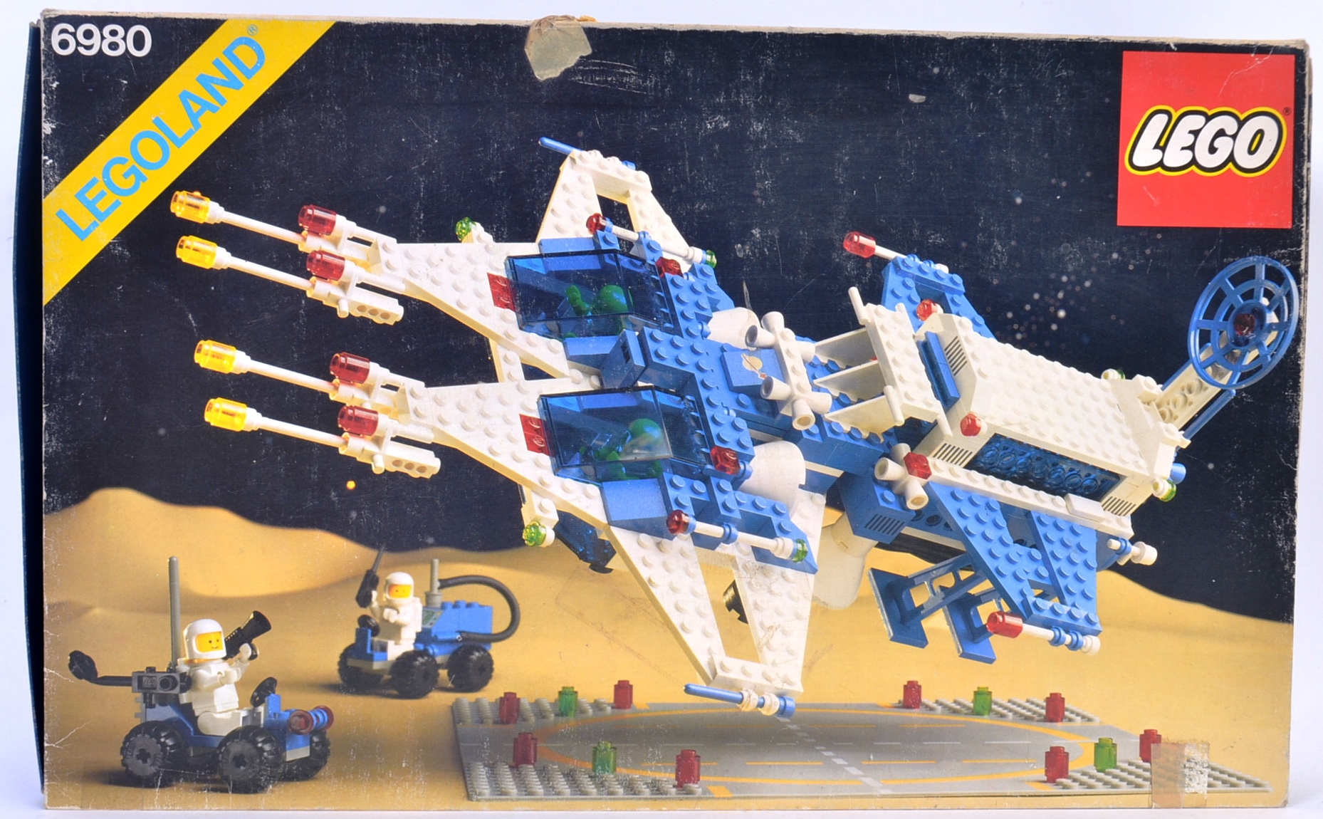 LEGO SPACE; An original 1980's Lego Land SPACE boxed set 6980 ' Space Commander .