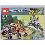 LEGO AGENTS; An original Lego Agents 8630 boxed set - with instructions and minifigures,