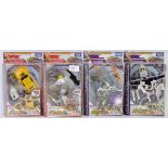 TRANSFORMERS: A collection of 4x Japanese issue Takara Tomy Transformers - each in original boxes