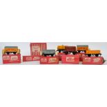 HORNBY DUBLO; A collection of 8x boxed Hornby Dublo railway trainset wagons and accessories; 4626,