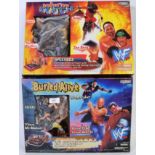 WWF WRESTING: Two 1990's WWF Wresting action figure playsets by Jakks Pacific - ' Buried Alive '