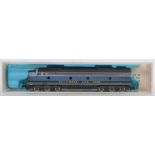 ATLAS TRAINS; An original Atlas Trains N Gauge 2102 Baltimore & Ohio railway trainset locomotive,