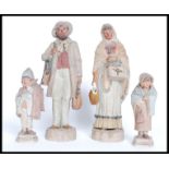 A fine group of German terracotta figure