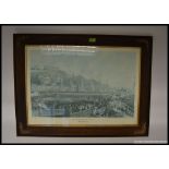 A large framed and glazed print of the SS Great Britain being published by the Bristol Evening Post