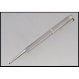 A Yard - O - Lead hallmarked silver propelling pencil