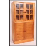 A contemporary pine sideboard / kitchen dresser cabinet.