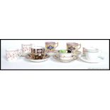 A collection of ceramics to include an Imari pattern RV Wildblood cup and saucer,
