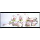 Royal Albert - A Royal Albert part tea service in the Blossom pattern RD No799933,