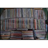 A large collection of cased CD singles to include Jazzy Jeff and the Fresh Price,  LL Cool,