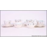 A fabulous Midwinter Modern ' Fashion Series ' 1950's part tea service comprising 4 trios,