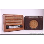 2 vintage early 20th century radio's to include a Bakelite example by Bush ( Type Da 90c) and a