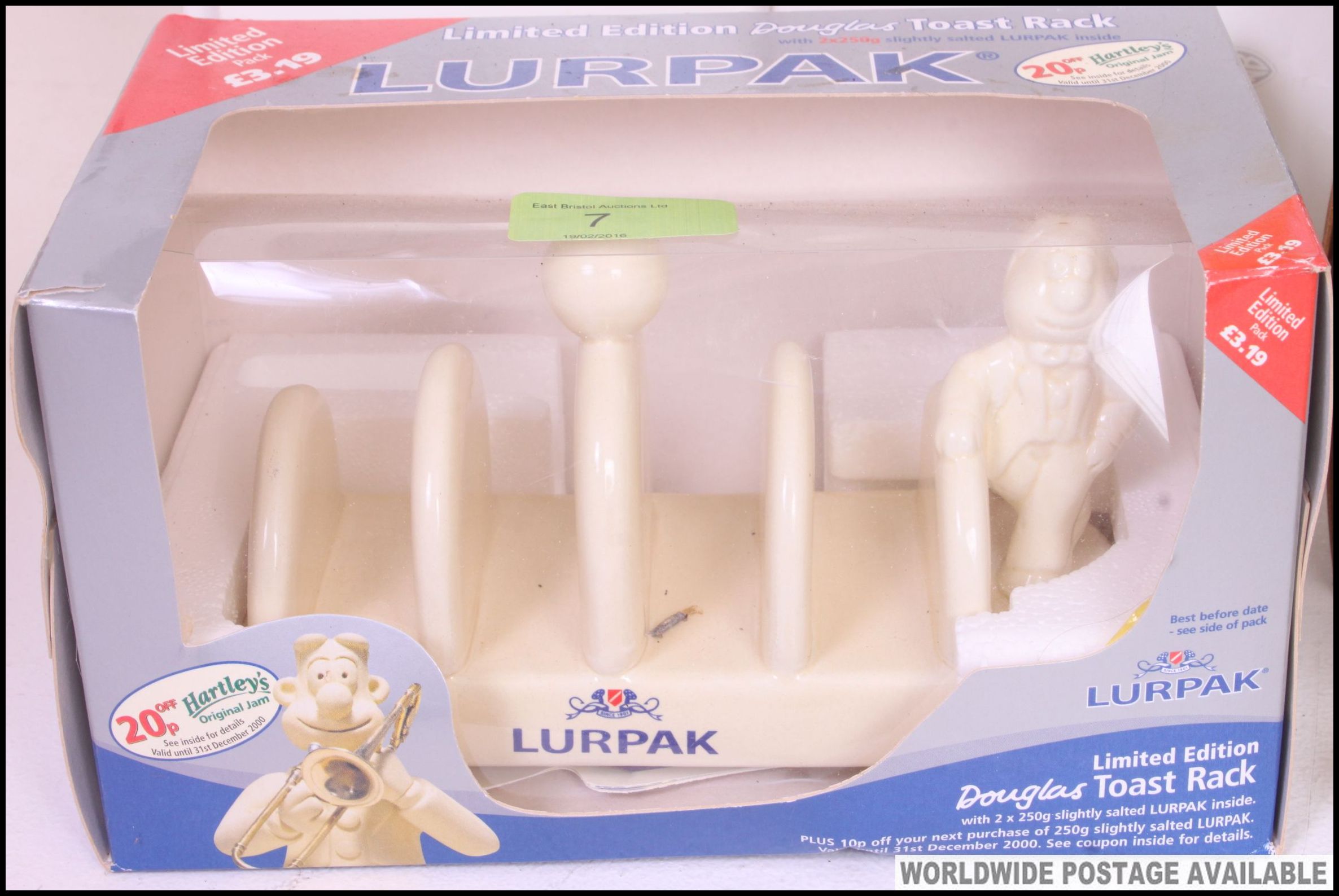 2  opened Lurpak ceramic toast racks complete in the presentation packaging together with an - Image 6 of 6