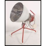 A retro mid century Pifco tripod heat lamp ideal for conversion to a desk lamp.