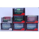 BUSES: A collection of 7x diecast model buses. 6x EFE and 1x Corgi Original Omnibus.