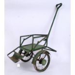 SILVER CROSS: A vintage 1950's Silver Cross childs pull or pushalong buggy / cart.