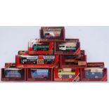 MATCHBOX MODELS OF YESTERYEAR; A collection of 9x Matchbox Models Of Yesteryear - all Steam Wagons,