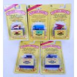 LESNEY: A collection of 5x Matchbox Original reissue Matchbox Lesney diecast models, each unopened,