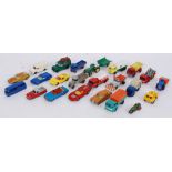 LESNEY: A collection of assorted loose diecast models - mostly Matchbox / Lesney. Various examples.