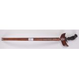 A 19th century Polynesian Kriss -sword.