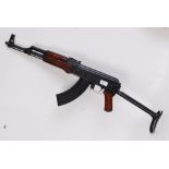 AKM: A Chinese issue AKM Assault Rifle weapon. Type 56, 415mm barrel. Serial No. 28029369.