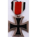 IRON CROSS 2ND CLASS: An original Second Class awarded German Iron Cross medal.