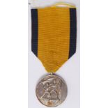 A Third Reich / Nazi second world war WWII era Anschuss medal for Austrian Annexation.
