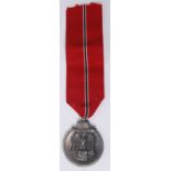 A WWII Second World War era Nazi Third Reich German  Russian Front medal.