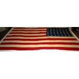 A 20th century  military American flag b