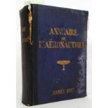 1927 ANNUAIRE DE L'AERONAUTIQUE; Directo