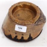 WWI HORSE ASHTRAY: An original likely Fi