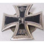 A German Nazi WWI Iron Cross, 1st Class.