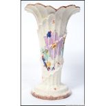 A Stunning large early 20th century Ditmar Urbach Czech vase with flared top,