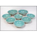 A set of six decorative chinese bowls al