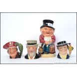 A collection of Royal Doulton character