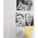 AUTOGRAPHS: A collection of 10x assorted