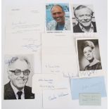 AUTOGRAPHS: A collection of 10x assorted