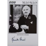 KENNETH CONNOR: A rare BBC issue Allo Al