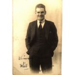 WILL HAY: A fantastic early postcard pho