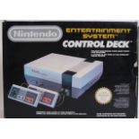 NINTENDO NES: A Nintendo NES game consol