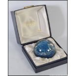 A Caithness limited edition glass paperweight ' Spindrift ' with certificate,