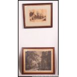 After George Moreland - A framed and glazed after George Moreland,