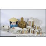 A set of retro Mid Winter coffee service and dishes,