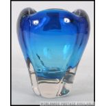 An original William Wilson designed Whitefriars studio glass balloon shaped bulbous vase of